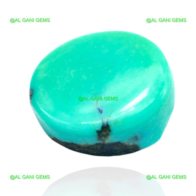 11.00 Cts Natural Turquoise Oval Cabochon Loose Gemstone 14x12x7 mm T-654