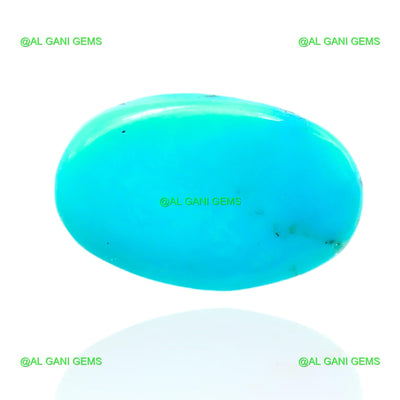 7.00 Cts Turquoise Loose Gemstone Oval Cabochon Natural 14x9x7 mm T-686