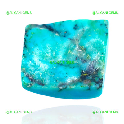 8.00 Cts Natural Turquoise Loose Gemstone Square Cabochon 12x11x5 mm T-691