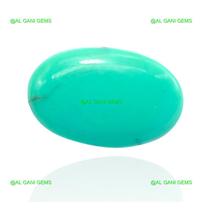 12.00 Cts Natural Turquoise Oval Cabochon Loose Gemstone 18x11x8 mm T-98