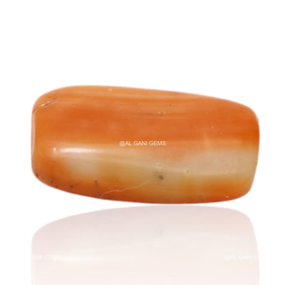 7.00 Cts Tiwan Coral Loose Gemstone Oval Cabochon Natural 16x9x5 mm C-209