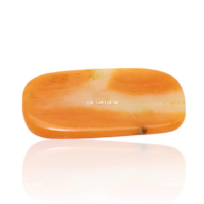 3.00 Cts Natural Tiwan Coral Oval Cabochon Loose Gemstone 15x8x3 mm C-332