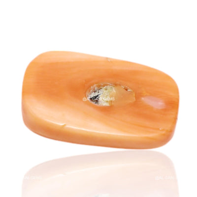 8.00 Cts Tiwan Coral Loose Gemstone Oval Cabochon Natural 16x10x5 mm C-362