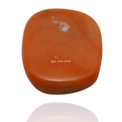 4.40 Cts Natural Taiwan Coral Loose Gemstone Oval Cabochon 12x10x3 mm C-41